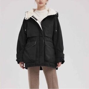 Nap Loungewear Goose Down Parka Jacket